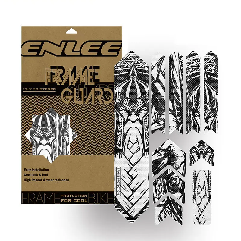 Mountain Biking History - ENLEE le nouvel autocollant amovible vélo