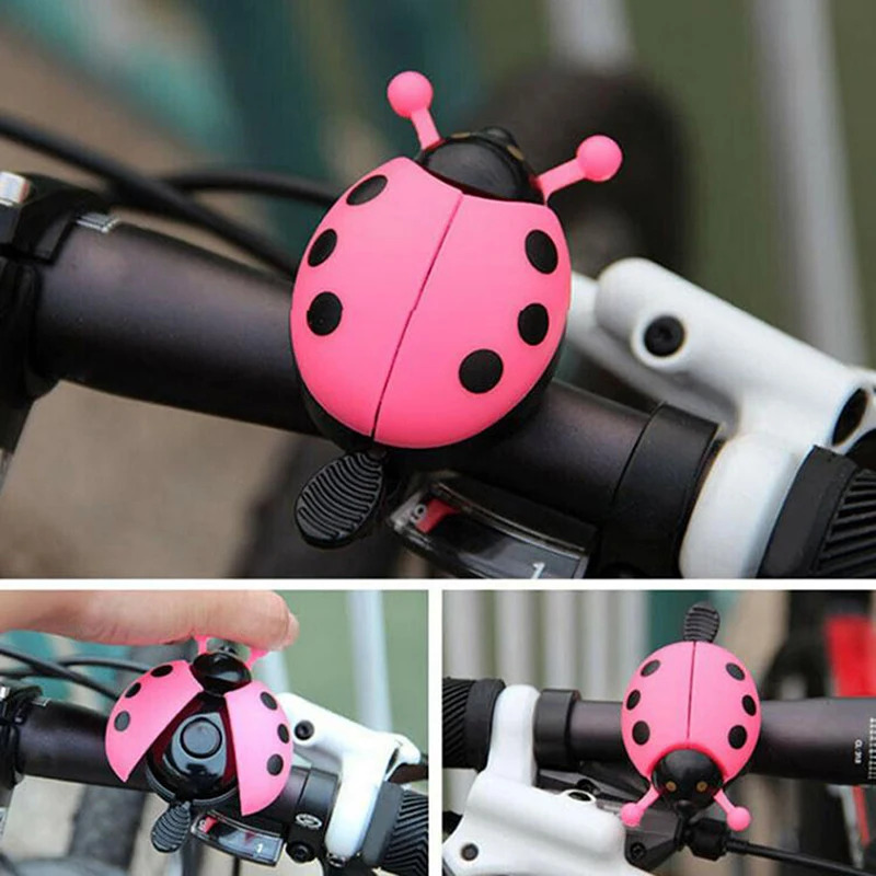 Mountain Biking Cartoon - 1 cloche de vélo mignonne en