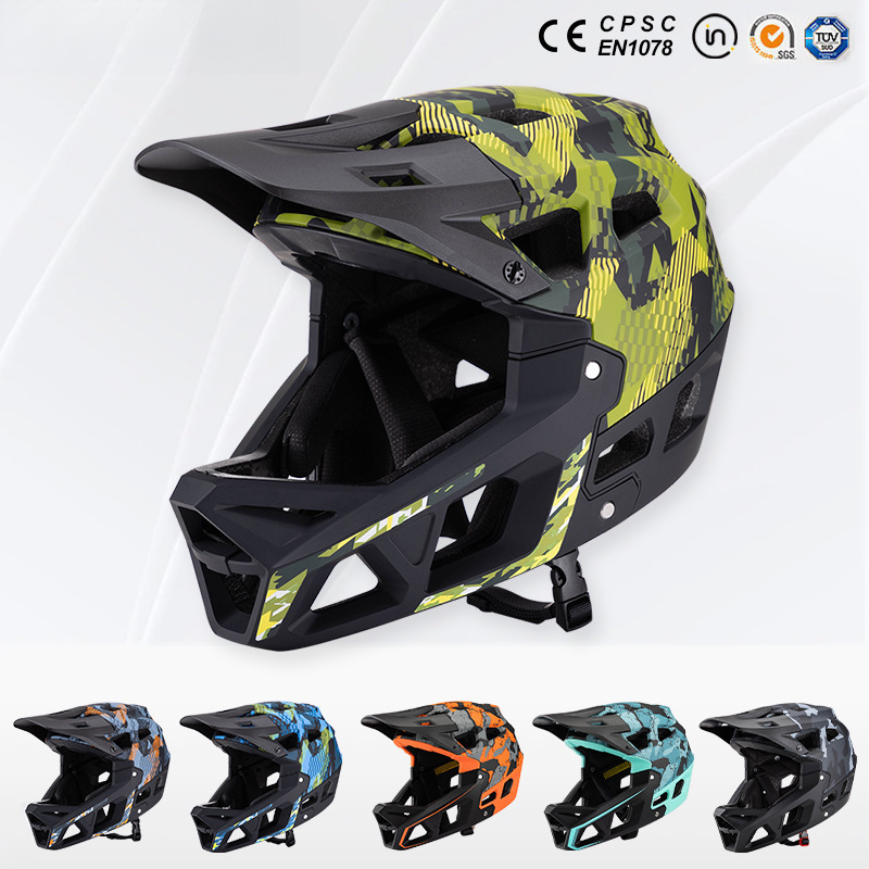Mountain Biking Full Face Helmet - Nouveau casque de vélo de montagne
