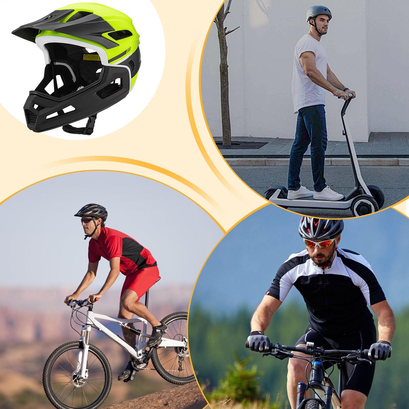 Mountain Biking Full Face Helmet - Casque de vélo intégral, Protection de