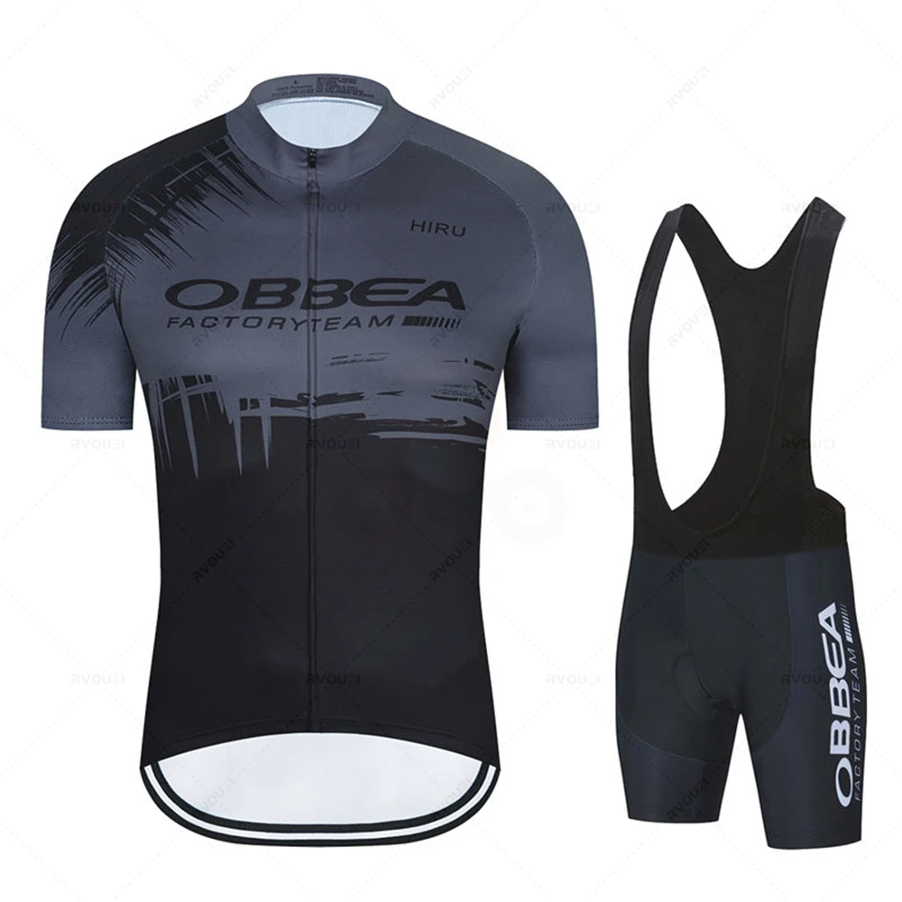 Mountain Biking Clothes - Hiru-Ensemble de maillot de cyclisme respirant,