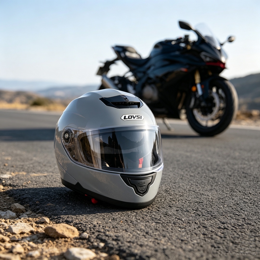 Mountain Biking Full Face Helmet - Casque de moto intégral unisexe certifié