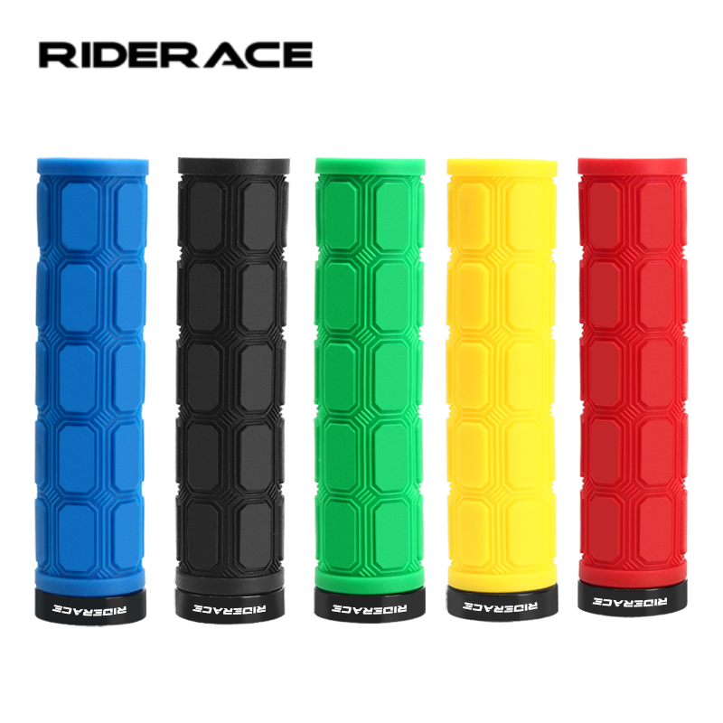Mtb Grip Lock On - Poignées de guidon de vélo RIDERACE