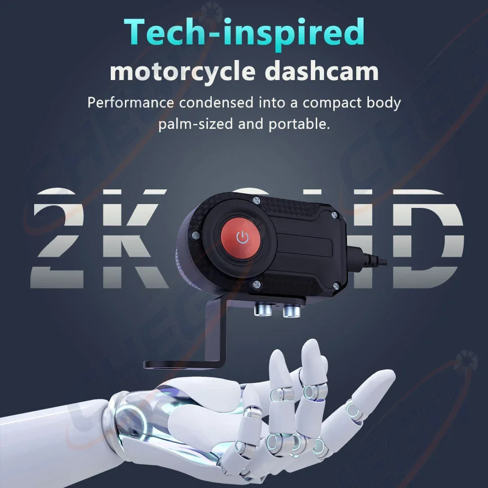 Caméra DVR Moto 2K HD WiFi Éta - Mountain Biking Videos avis et prix
