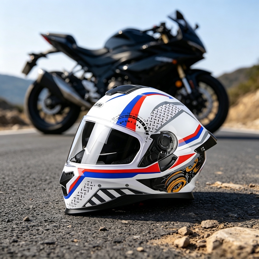 Casque de moto intégral unisex - Mountain Biking Full Face Helmet avis et prix