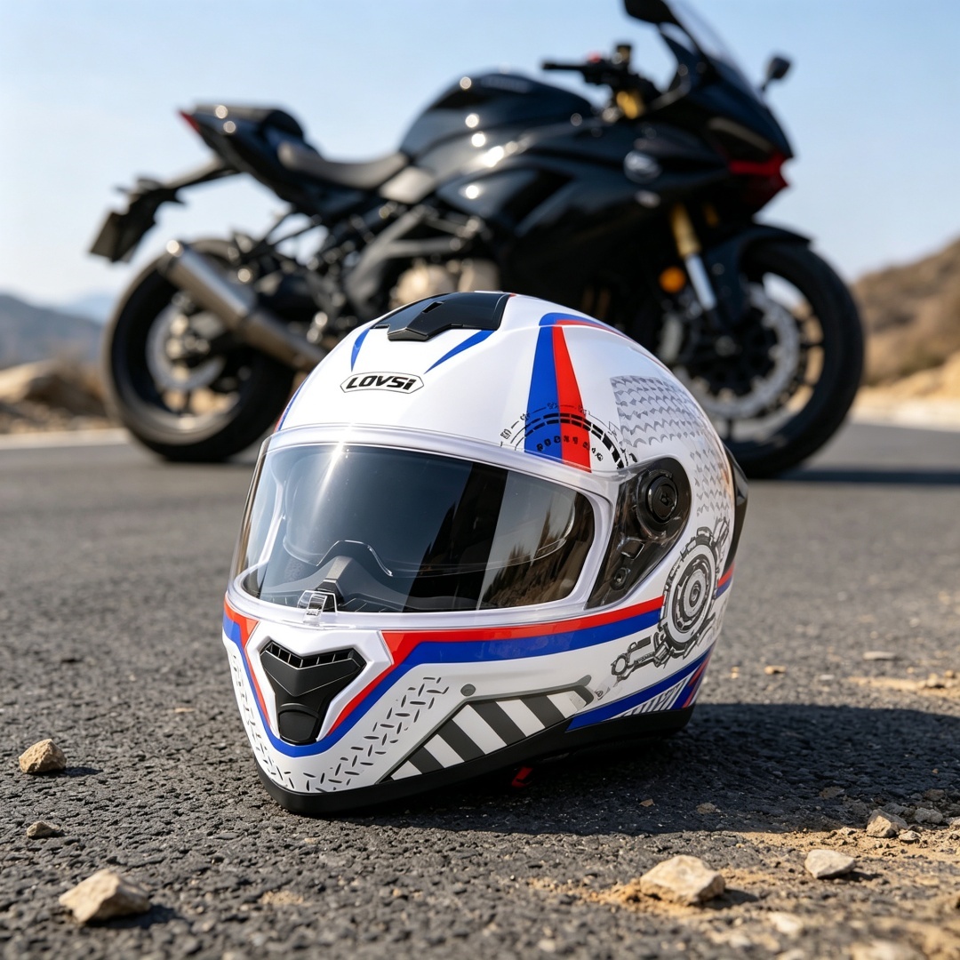 Casque de moto intégral unisex - Mountain Biking Full Face Helmet avis et prix