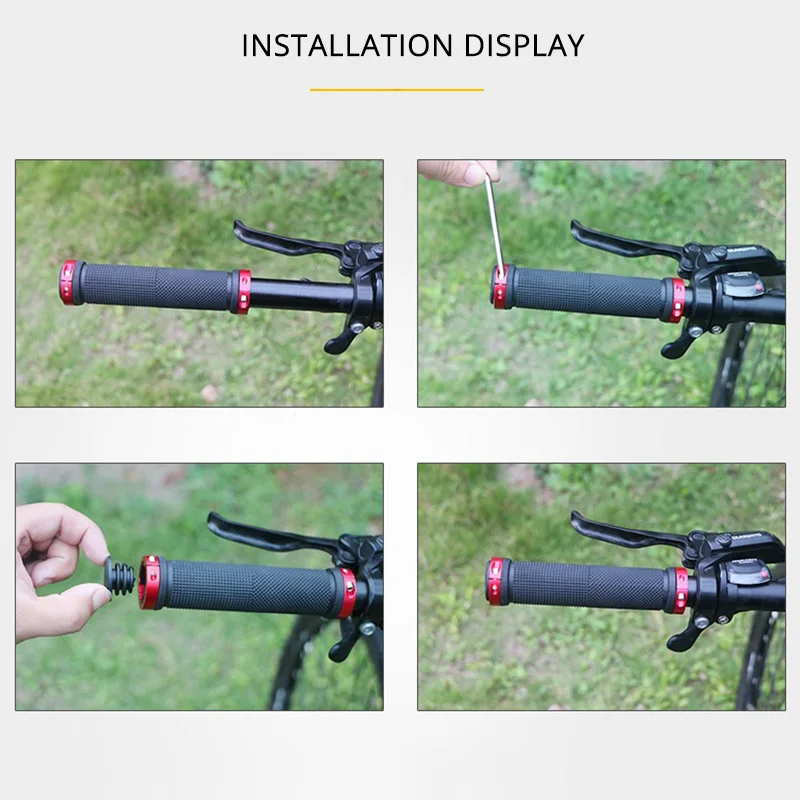 Poignées de guidon de vélo vtt - Mtb Grip Lock On avis et prix
