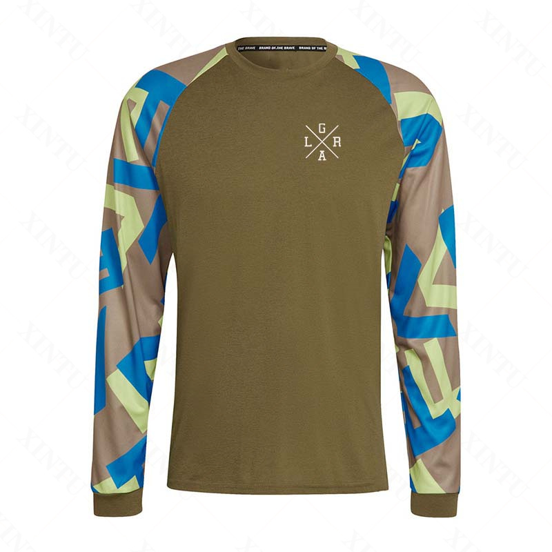 Maillot de moto pour hommes Lr - Mountain Biking Long Sleeve Shirt avis et prix