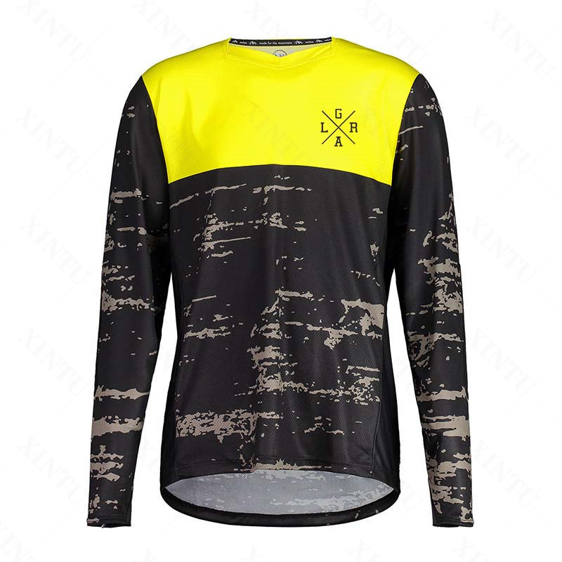 Maillot de moto pour hommes Lr - Mountain Biking Long Sleeve Shirt avis et prix
