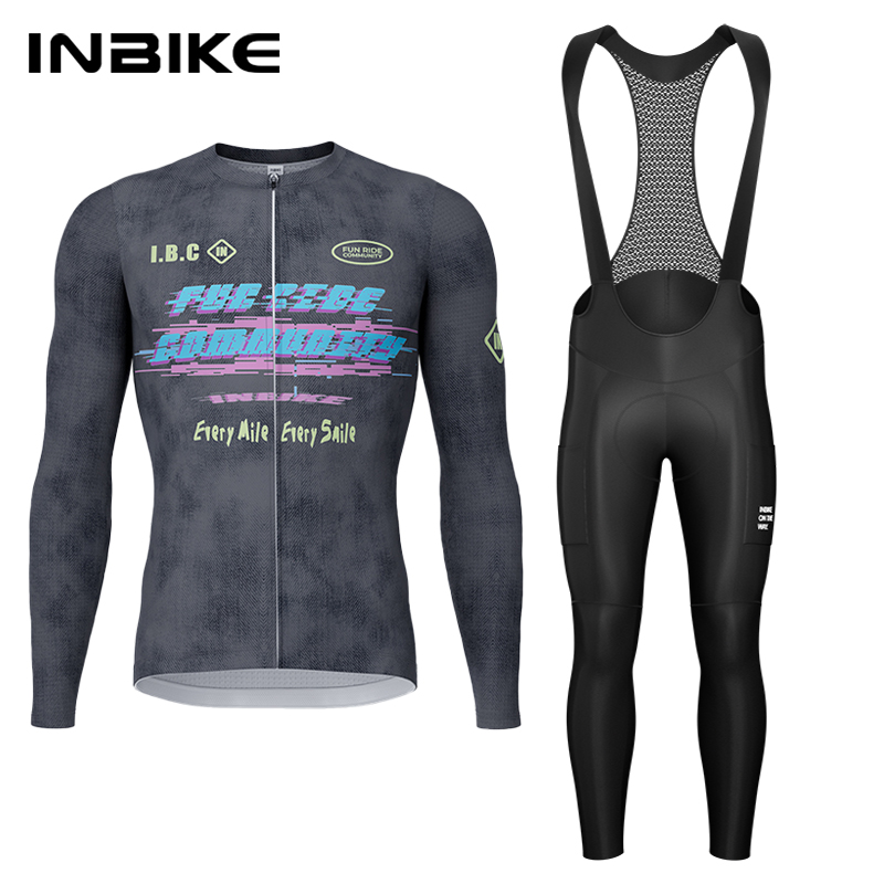 INBIKE printemps automne ensem - Mountain Biking Long Sleeve Shirt avis et prix