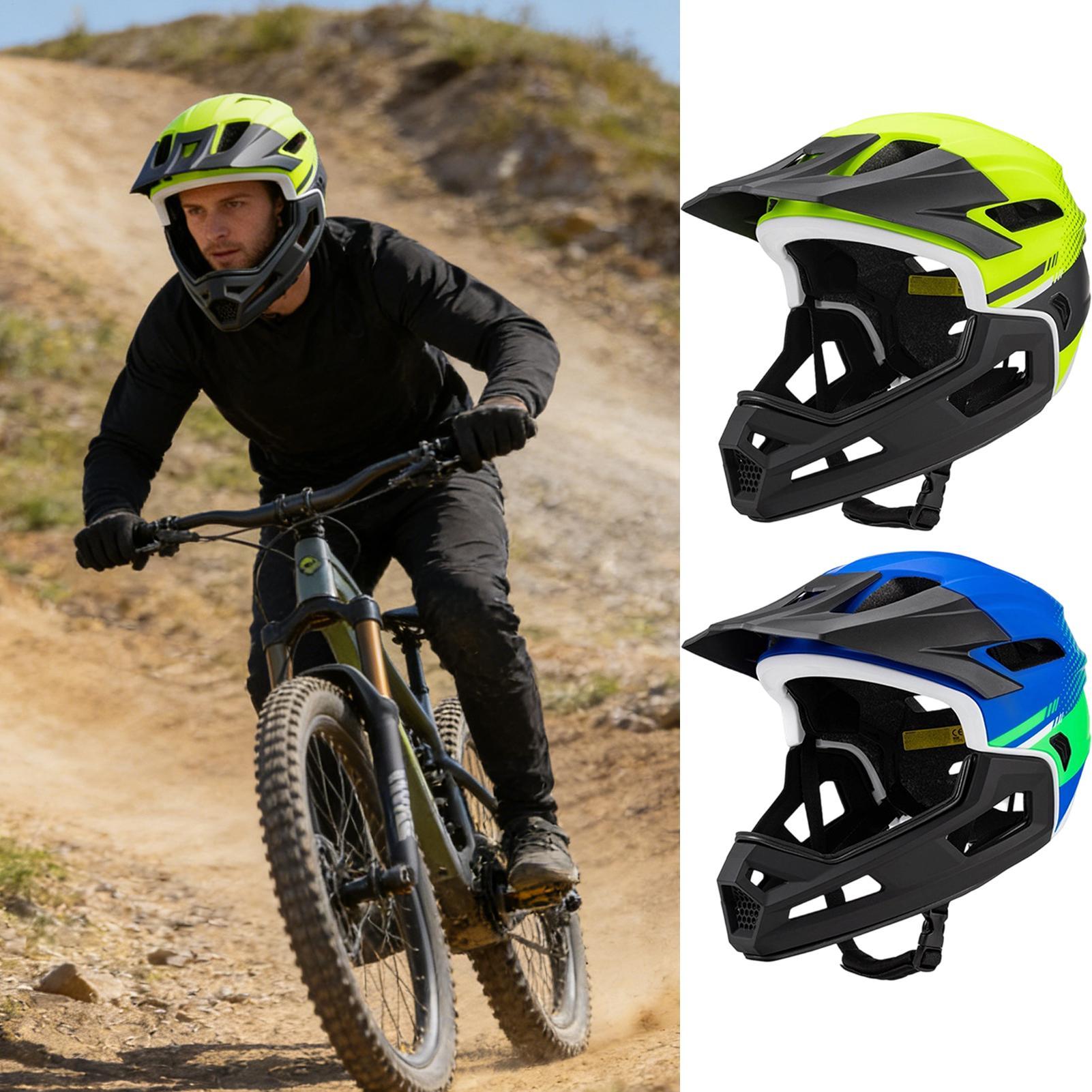 VTT casque intégral cyclisme P - Mountain Biking Full Face Helmet avis et prix