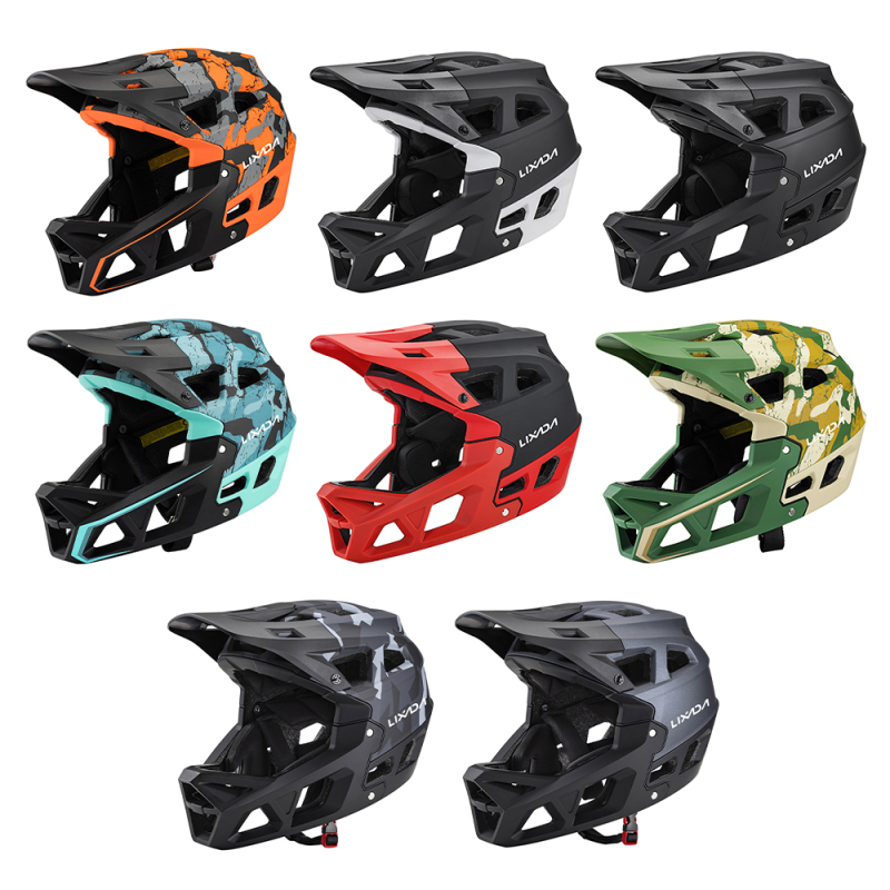 Casque de vélo de montagne int - Mountain Biking Full Face Helmet avis et prix