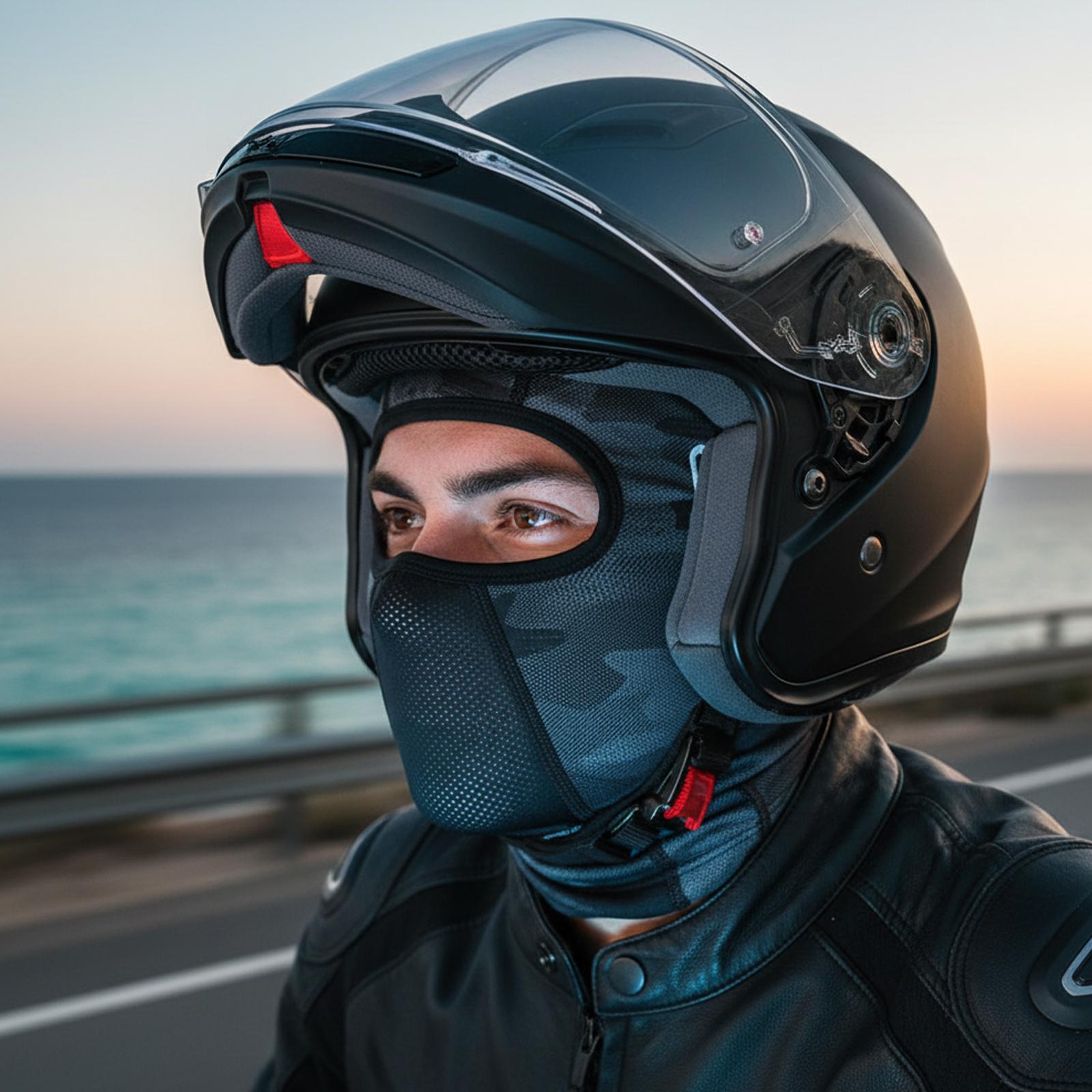 Masque cagoule intégral respir - Mountain Biking Full Face Helmet avis et prix