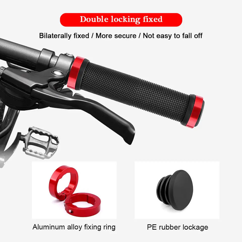 Poignées de vélo en caoutchouc - Mtb Grip Lock On avis et prix