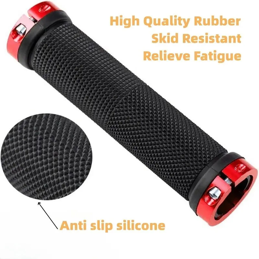Poignées de vélo en caoutchouc - Mtb Grip Lock On avis et prix