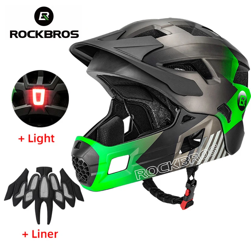 Casque de vélo intégral détach - Mountain Biking Full Face Helmet avis et prix