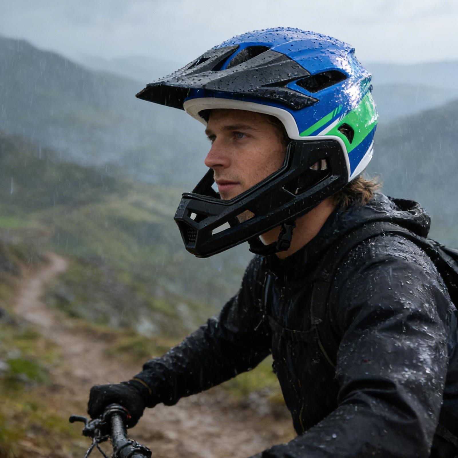 Casque intégral de vélo de mon - Mountain Biking Full Face Helmet avis et prix