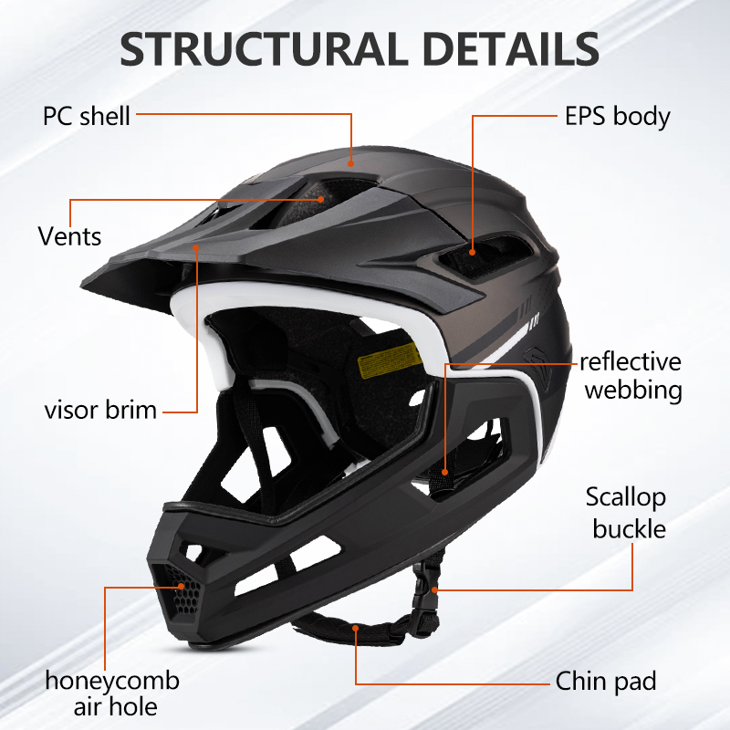 Eastinear-Casque de vélo de mo - Mountain Biking Full Face Helmet avis et prix