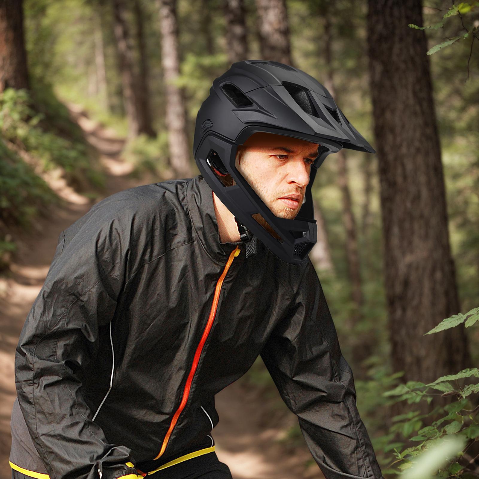 Casque de vélo multi-sports po - Mountain Biking Full Face Helmet avis et prix
